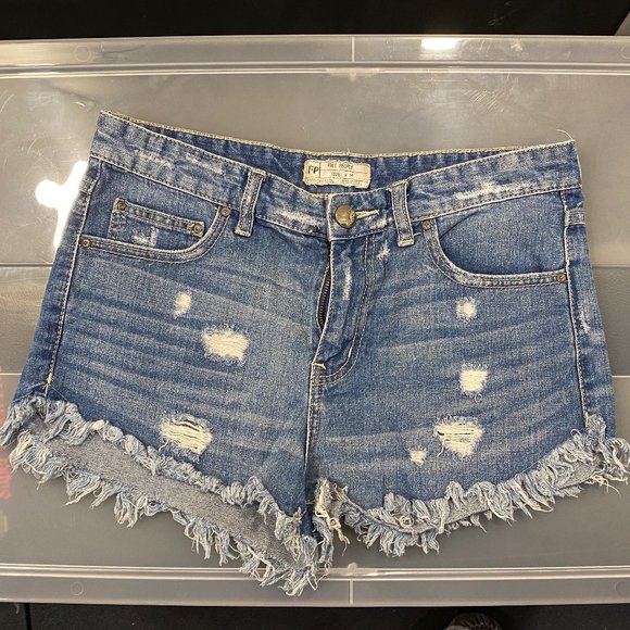 Free People Denim Shorts - Picture 3 of 12